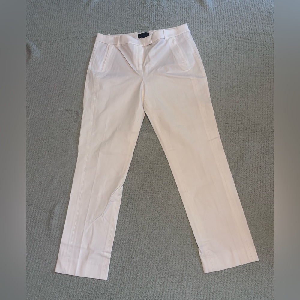J. Crew Maddie White Pants